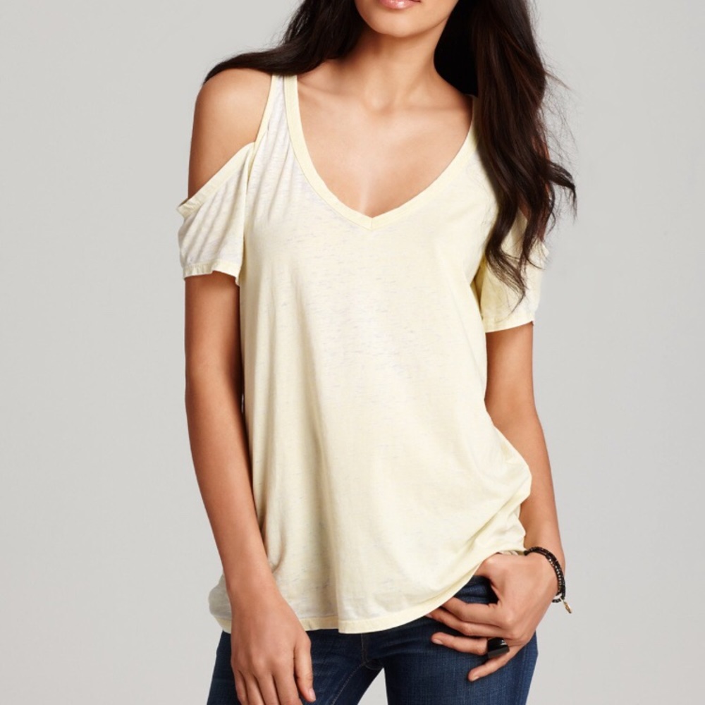 Chaser cold shoulder tee